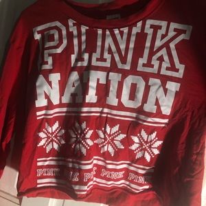 PINK christmas shirt